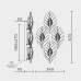 Настенный светильник Modestyle MS.250.04 GD