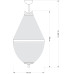 Подвесная люстра Kutek Arezzo ARE-PL-8 (P) 400