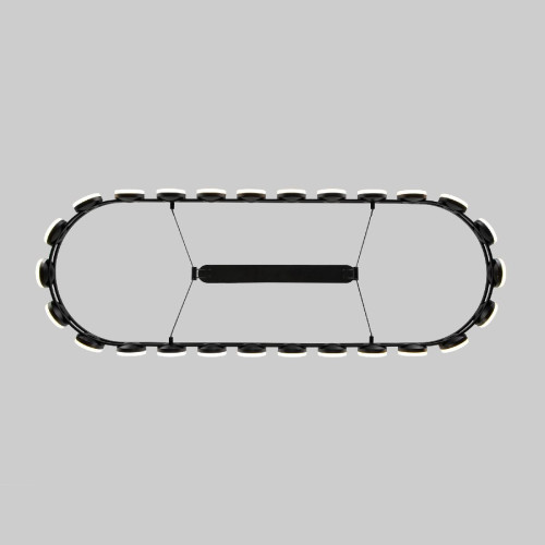 Подвесная люстра Eurosvet Tapioca 90332/26 черный a068075