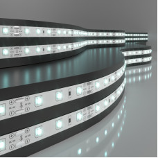 Светодиодная лента Elektrostandard 12V 4,8W 60Led 2835 IP20 холодный белый, 5м 4690389124136