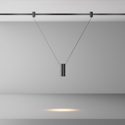 Трековый магнитный светильник Maytoni Focus LED TR157-1-12W3K-B
