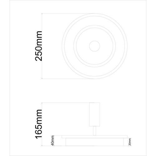 Спот Arte Lamp Tommy A2607AP-20BK