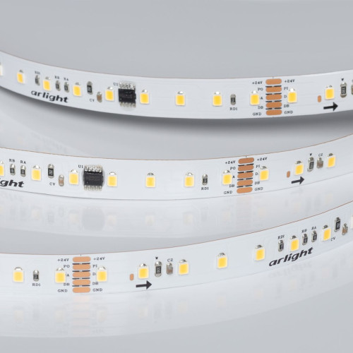 Светодиодная лента Arlight DMX-A96-12mm 24V Warm3000-PX12 (14 W/m, IP20, 5m) (CRI>90) 058173 Светодиодная лента Arlight DMX-A96-12mm 24V Warm3000-PX12 (14 W/m, IP20, 5m) (CRI>90) 058173