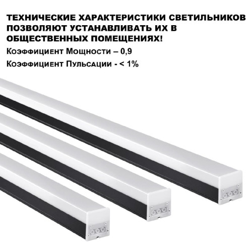 Линейный светильник Novotech Bits 359112