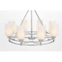 Подвесная люстра Lumina Deco Marietta LDP 8025-8 CHR+WT