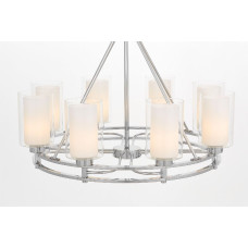 Подвесная люстра Lumina Deco Marietta LDP 8025-8 CHR+WT