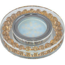 Встраиваемый светильник Fametto Peonia DLS-P102 GU5.3 CHROME/GOLD 09985