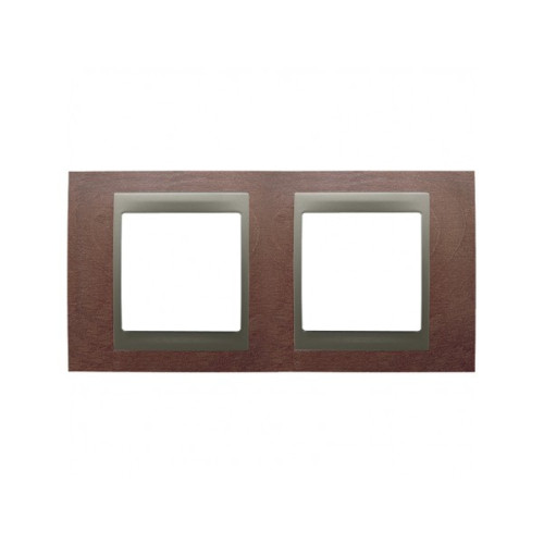 Рамка 2-постовая Schneider Electric Unica Top MGU66.004.2M4