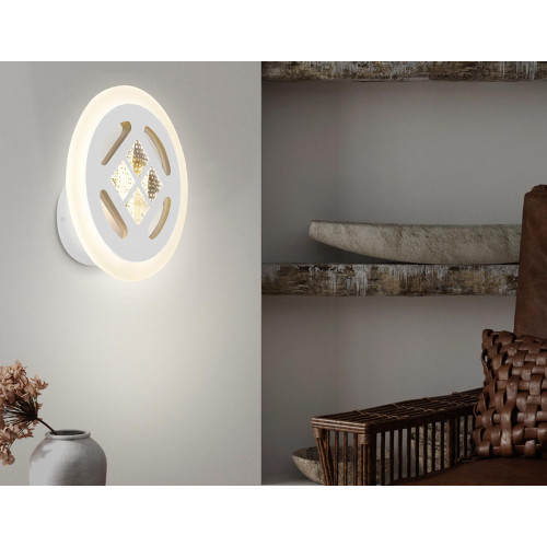 Настенный светодиодный светильник Ambrella Light Acrylica Ice FA2955