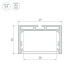 Профиль с экраном Arlight SL-LINE-4932-2500 WHITE+OPAL 036304
