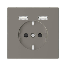 Розетка компьютерная USBx2 Schneider Electric Merten D-Life MTN2366-6050