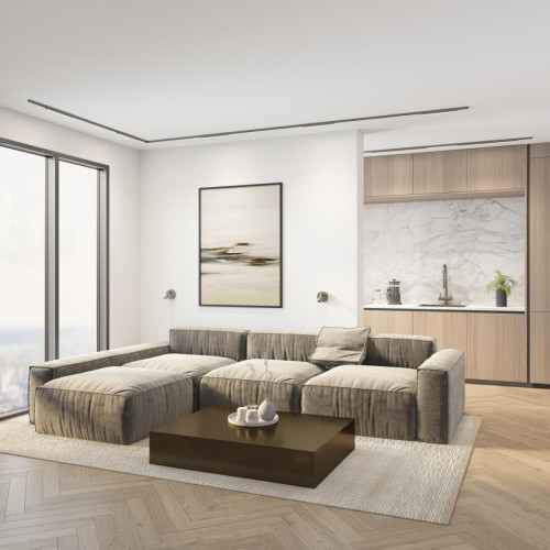Трековый однофазный светильник Denkirs Shine linear DK5751-DN