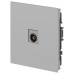 Розетка Эра Arktik 16-3101-03 TV одиночная алюминий Б0070466