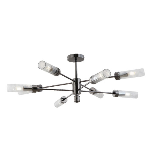 Люстра на штанге iLamp Evolution 15609-8 AN+CL