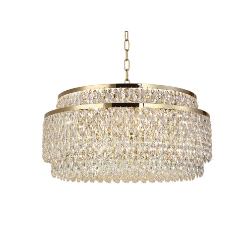 Подвесная люстра Newport Tiffany 8530/80 C gold polished М0070716