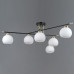 Потолочная люстра Illumico IL0446-6CSQ-24 BK AB LIBRA