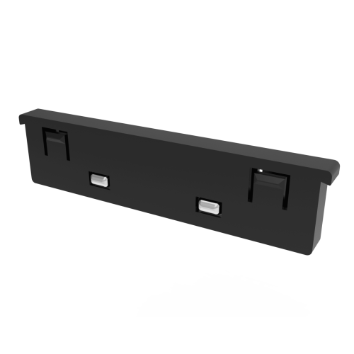 Соединитель питания для магнитного шинопровода линейный Crystal Lux CLT 0.206 03 BL Соединитель питания для магнитного шинопровода линейный Crystal Lux CLT 0.206 03 BL