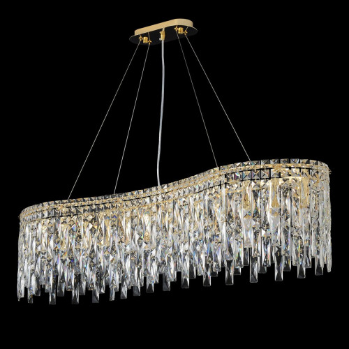 Подвесная люстра Crystal Lux ABRIL SP12 L1200 GOLD Подвесная люстра Crystal Lux ABRIL SP12 L1200 GOLD