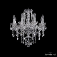 Подвесная люстра Bohemia Ivele Crystal 1415/8/165 Ni