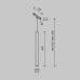 Трековый магнитный светильник Maytoni Technical Focus Led Exility X TR245-7W3K-B