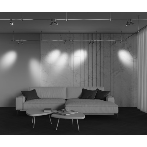 Трековый магнитный светильник Maytoni FOCUS LED TR144-1-5W3K-W-PT