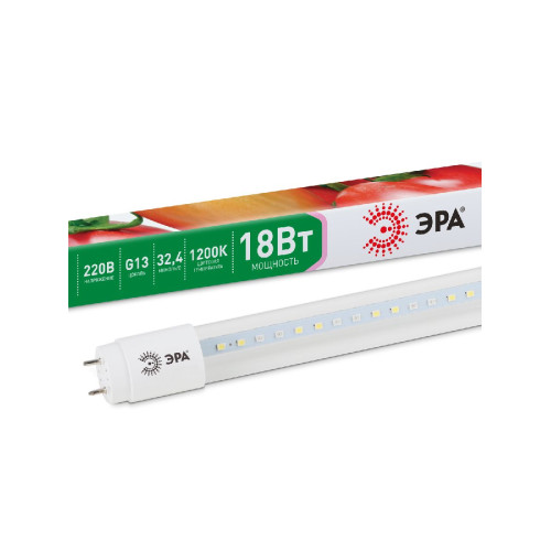 Фитолампа для растений светодиодная Эра G13 18W 1200K FITO-18W-Ra90-Т8-G13-NL Б0042987