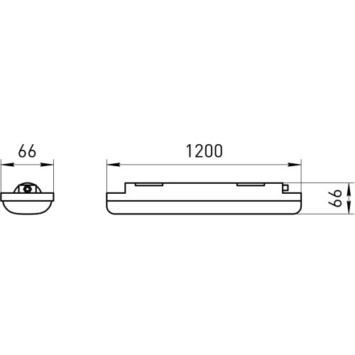 Линейный светильник ЭРА SPP-211-0-65K-048 48Вт 6500К IP65 1200 Б0069205
