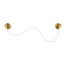 Настенный светильник Loft IT Thread 10388W Brass