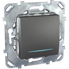 Выключатель одноклавишный с подсветкой Schneider Electric Unica MGU5.201.12NZD
