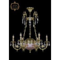 Подвесная люстра Art Classic 31.44.6.KR175SP.250IT.G.Sp.Amber.White.1B