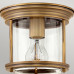 Потолочный светильник Hinkley Hadrian QN-HADRIAN-MINI-F-BR-CLEAR