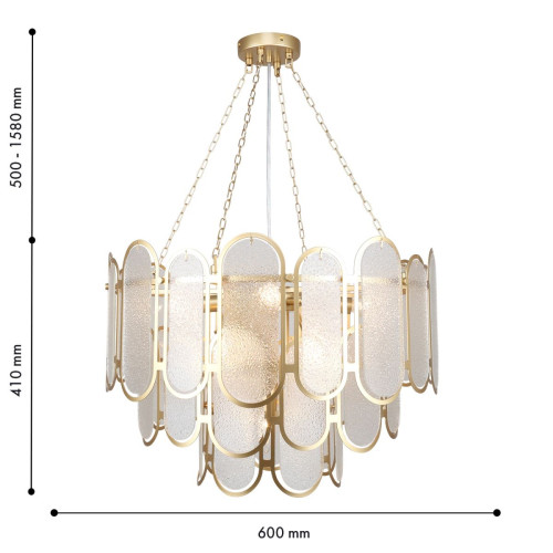 Подвесная люстра Favourite Laura 4730-9P Подвесная люстра Favourite Laura 4730-9P
