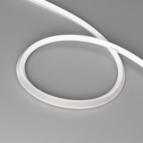 Светодиодная лента герметичная Arlight MOONLIGHT-3D-T-X544-10x10mm 24V Warm3000 (8 W/m, IP67, 5m, wire x1) (Вывод боковой) 055192