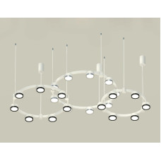 Комплект подвесного светильника Ambrella Light Techno Ring XR92082100 (A9208x3, C9241, C9236, C9231, N8118, N8113)