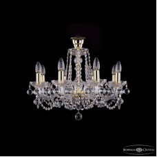 Подвесная люстра Bohemia Ivele Crystal 1402/8/195 G Balls tube