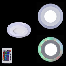 Встраиваемый светильник Reluce 50503-9.0-001TM LED3+3W WH/DL+RGB Встраиваемый светильник Reluce 50503-9.0-001TM LED3+3W WH/DL+RGB