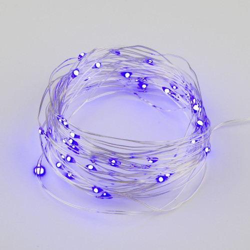 Гирлянда Uniel ULD-S0200-020/SСB/2AA PURPLE IP20 DEW UL-00010897