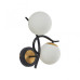 Бра Arte Milano Neapolis 273408/2B BK/GD