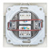 Розетка телефонная RJ11 + компьютерная RJ45 скрытой установки IP20,слоновая кость 