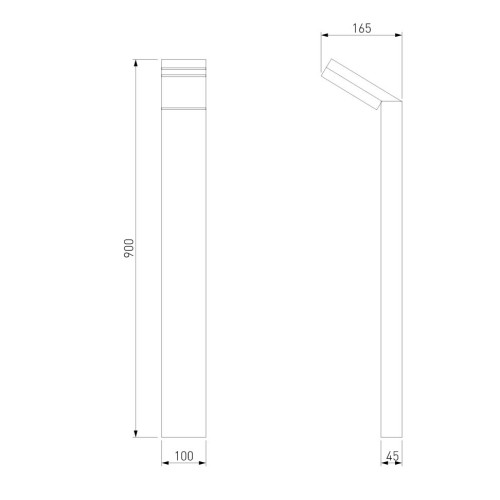 Ландшафтный светильник Elektrostandard Sensor 4690389175022