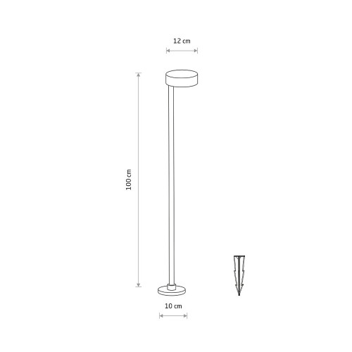 Ландшафтный светильник Nowodvorski Ruby Led 11542