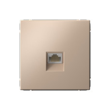 Розетка компьютерная RJ45 Systeme Electric ArtGallery Песочный кат. 5е GAL001283