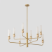 Люстра на штанге Crystal Lux SIMPLY SP8 BRASS Люстра на штанге Crystal Lux SIMPLY SP8 BRASS