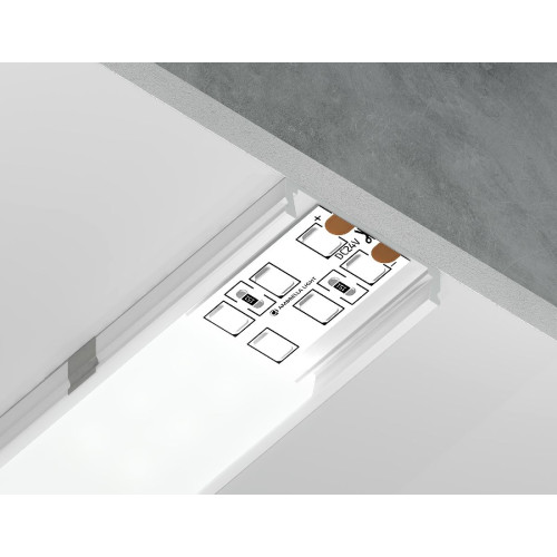 Алюминиевый накладной профиль Ambrella Light Alum Profile GP1800WH