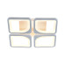 Потолочный светильник Escada Square 10220/4LED 61W