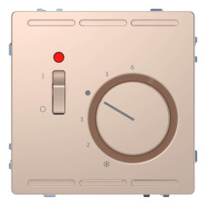 Терморегулятор Schneider Electric Merten D-Life с центральной платой с выключателем 230V MTN5760-6051