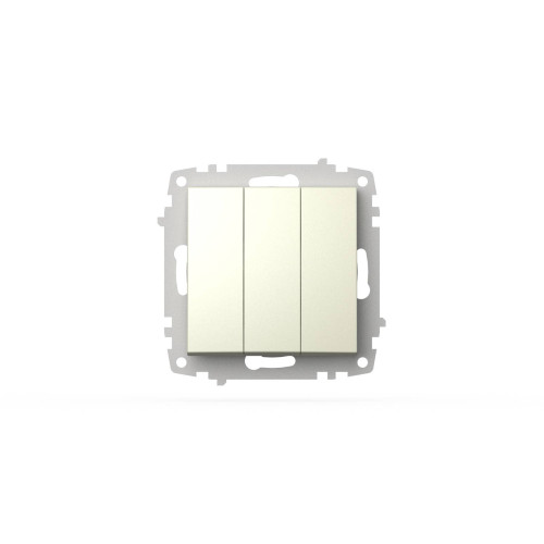 Выключатель трехклавишный ELBI Zena Vega 609-010300-254