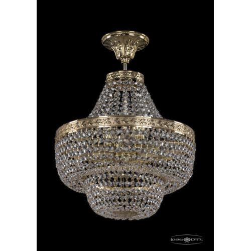 Люстра на штанге Bohemia Ivele Crystal 19091/H1/35IV G