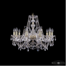 Подвесная люстра Bohemia Ivele Crystal 1411/10/240 G