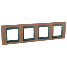 Рамка 4-постовая Schneider Electric Unica Top MGU66.008.2M2